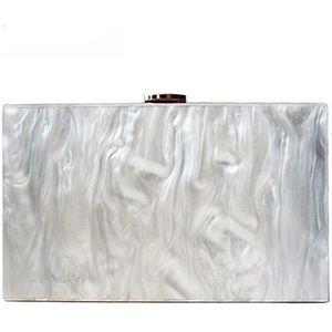 Acrylic Pearl Clutch